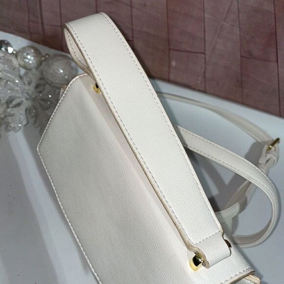 Katie Loxton London Leather Crossbody White Small - Picture 10 of 13